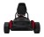Gokart Fast 3 Drift na akumulator dla dzieci Czerwony + Funkcja driftu + Silniki 2x150W + Radio LED + Pasy