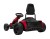 Gokart Fast 3 Drift na akumulator dla dzieci Czerwony + Funkcja driftu + Silniki 2x150W + Radio LED + Pasy