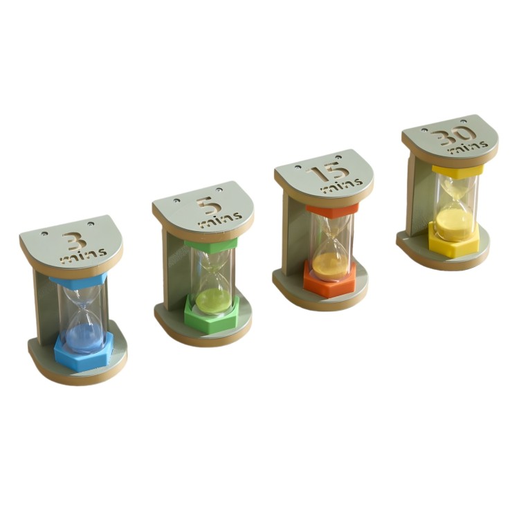 MASTERKIDZ Zestaw Edukacyjnych Klepsydr STEM