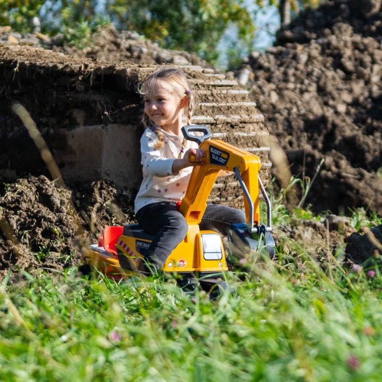 FALK Koparka Super Builder z Przyczepą i Akcesoriami 3-7 Lat