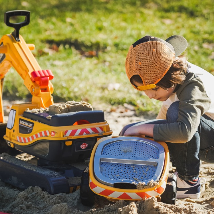 FALK Koparka Super Builder z Przyczepą i Akcesoriami 3-7 Lat
