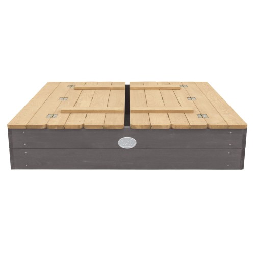 Axi Piaskownica Ella 100 x 95 z Ławeczkami Szara