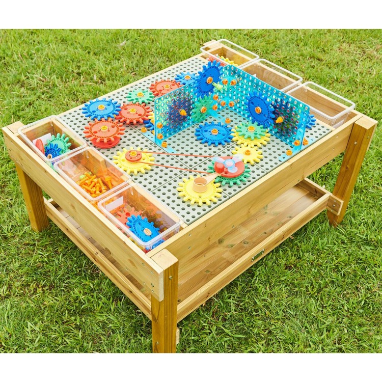 MASTERKIDZ Drewniany Stół Edukacyjny 1200L STEM Outdoor