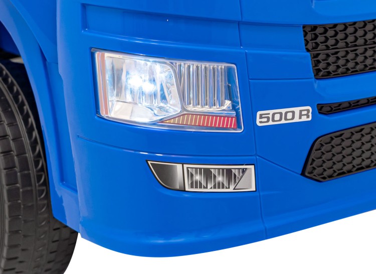 Pojazd Scania R-SERIE Niebieski-Ciężarówka Na Akumulator Dla Dziecka