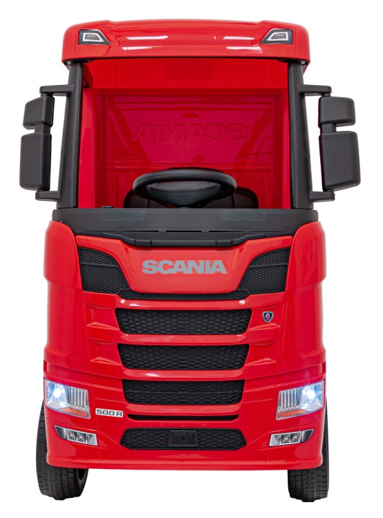 Pojazd Scania R-SERIE Czerwony-Ciężarówka Na Akumulator Dla Dziecka