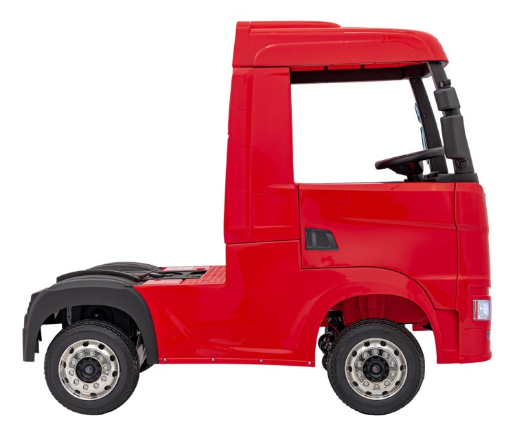 Pojazd Scania R-SERIE Czerwony-Ciężarówka Na Akumulator Dla Dziecka