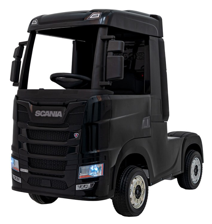 Pojazd Scania R-SERIE Czarny-Ciężarówka Na Akumulator Dla Dziecka