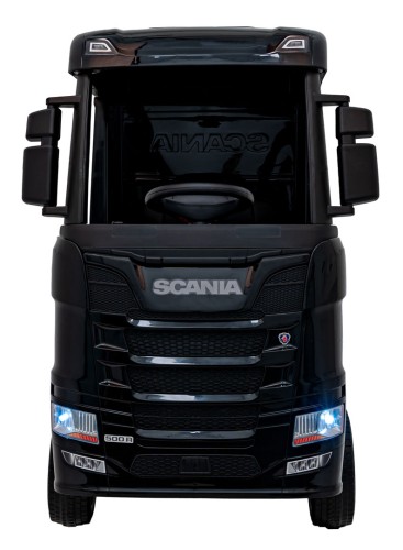 Pojazd Scania R-SERIE Czarny-Ciężarówka Na Akumulator Dla Dziecka