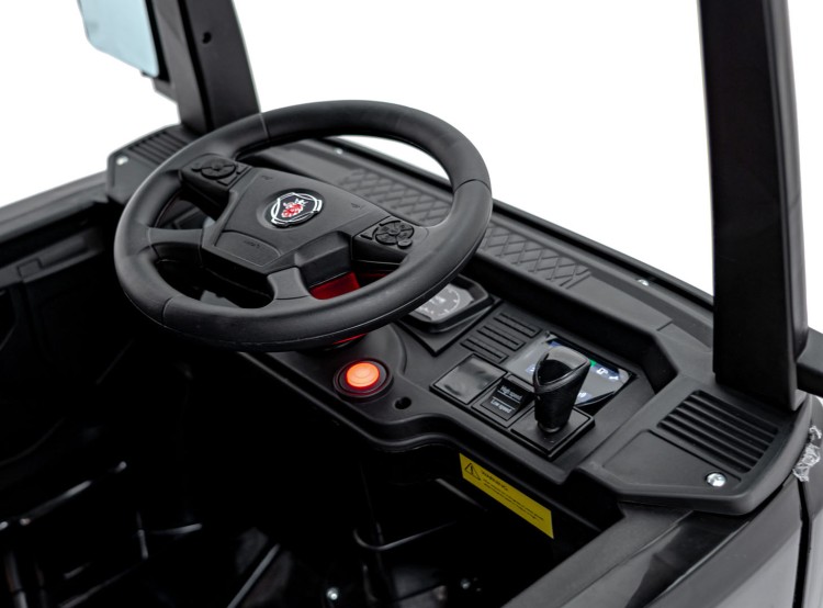 Pojazd Scania R-SERIE Czarny-Ciężarówka Na Akumulator Dla Dziecka