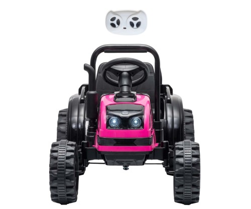 Milly Mally Pojazd na akumulator Traktor z przyczepą Farmer Pink