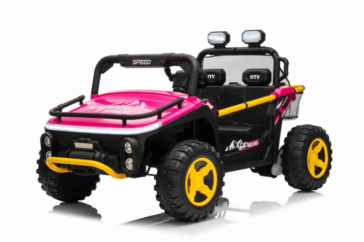 Pojazd Buggy UTV SPEED Różowy