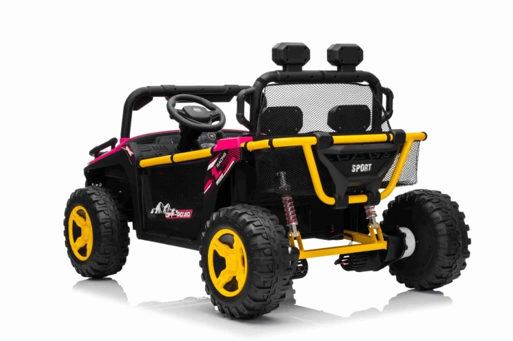 Pojazd Buggy UTV SPEED Różowy