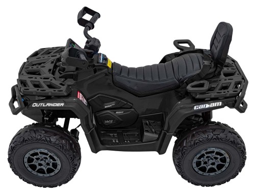 Quad Can Am Outlander ATV z Pilotem Czarny