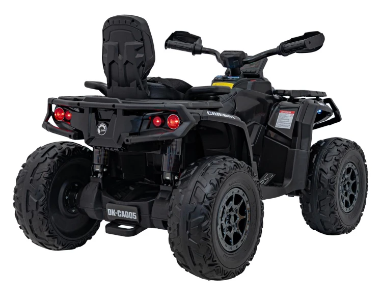 Quad Can Am Outlander ATV z Pilotem Czarny