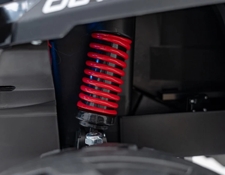 Quad Can Am Outlander ATV z Pilotem Czarny