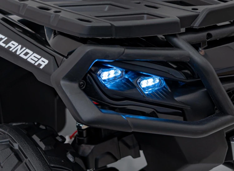 Quad Can Am Outlander ATV z Pilotem Czarny