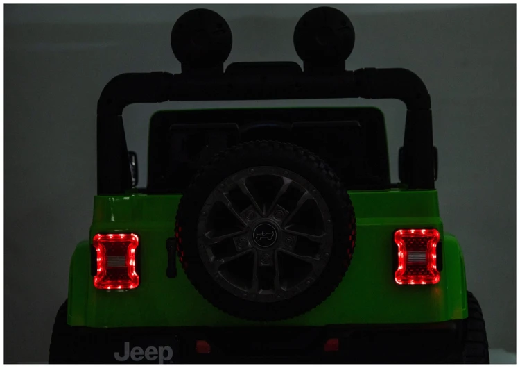 Autko Na Akumulator Jeep Rubicon 4x4 DK-JWR556 4x200W 24V Zielony