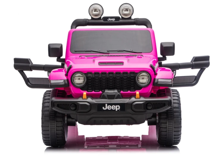 Autko Na Akumulator Jeep Rubicon 4x4 DK-JWR556 4x200W 24V Różowy