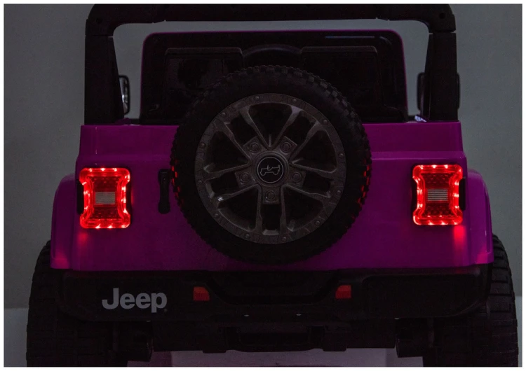 Autko Na Akumulator Jeep Rubicon 4x4 DK-JWR556 4x200W 24V Różowy