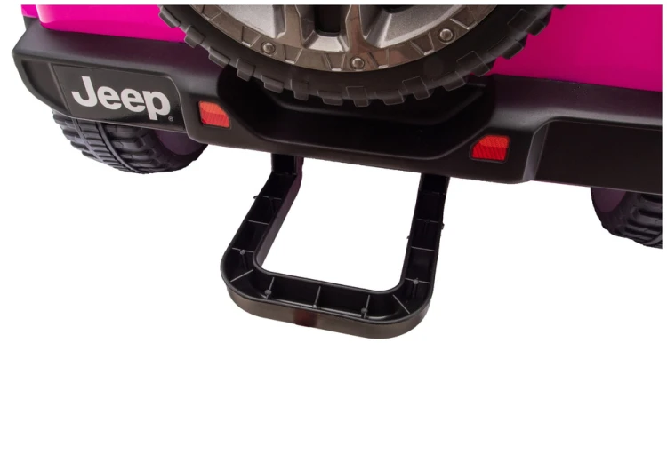 Autko Na Akumulator Jeep Rubicon 4x4 DK-JWR556 4x200W 24V Różowy