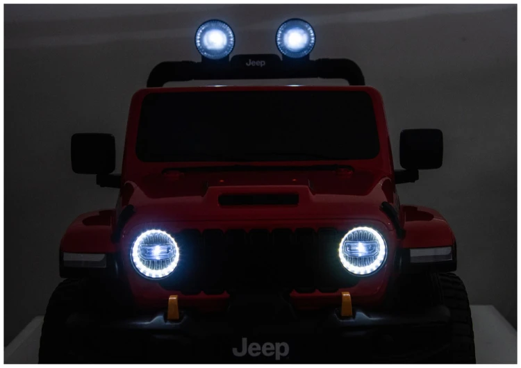 Samochód Na Akumulator Jeep Rubicon 4x4 DK-JWR556 4x200W 24V Czerwony