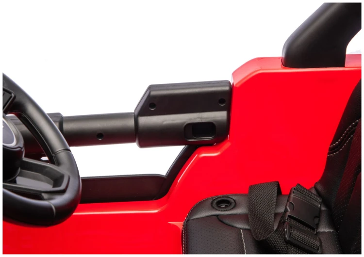 Samochód Na Akumulator Jeep Rubicon 4x4 DK-JWR556 4x200W 24V Czerwony