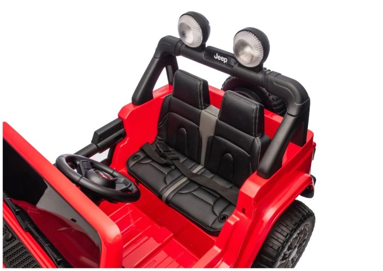 Samochód Na Akumulator Jeep Rubicon 4x4 DK-JWR556 4x200W 24V Czerwony