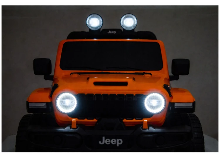 Samochód Na Akumulator Jeep Rubicon 4x4 DK-JWR556 4x200W 24V Pomarańczowy