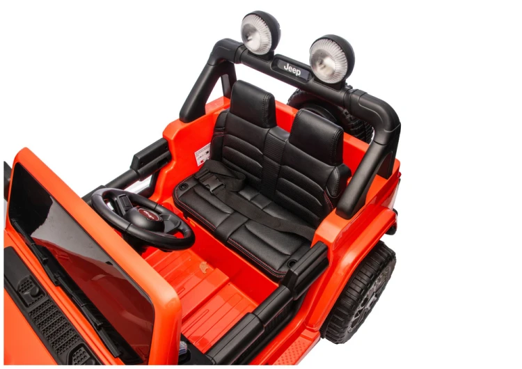Samochód Na Akumulator Jeep Rubicon 4x4 DK-JWR556 4x200W 24V Pomarańczowy