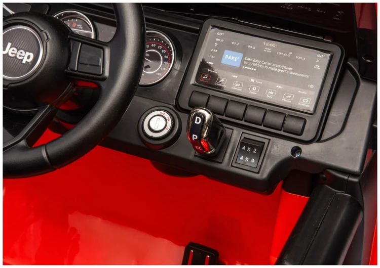 Samochód Na Akumulator Jeep Rubicon 4x4 DK-JWR556 4x200W 24V Pomarańczowy