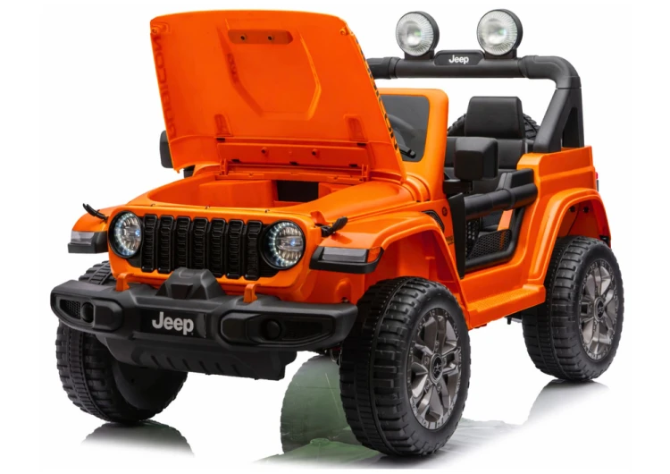 Samochód Na Akumulator Jeep Rubicon 4x4 DK-JWR556 4x200W 24V Pomarańczowy