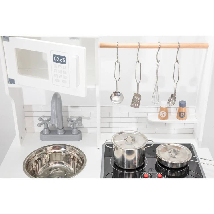 VIGA PolarB Drewniana Kuchnia Światło Dźwięk + Akcesoria