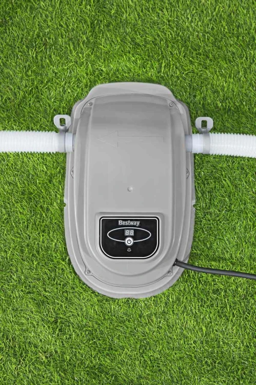 Podgrzewacz wody do basenów ogrodowych BESTWAY + Złączki + Wąż