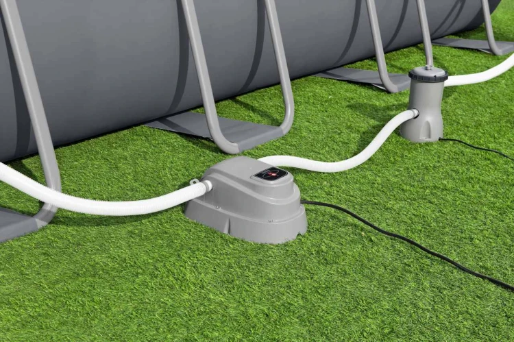 Podgrzewacz wody do basenów ogrodowych BESTWAY + Złączki + Wąż