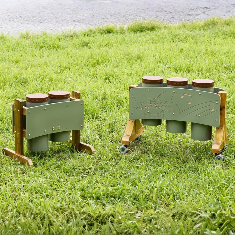 MASTERKIDZ Zestaw Trzech Bębnów Ogrodowych