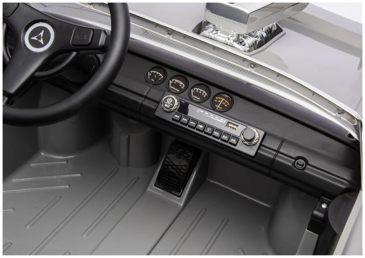 Auto Na Akumulator Dodge Charger R/T DLS-K12 24V7Ah Szary