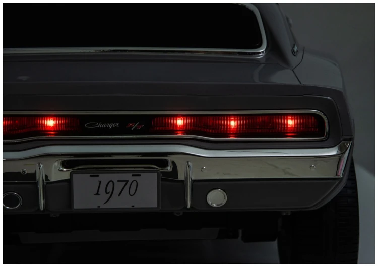 Auto Na Akumulator Dodge Charger R/T DLS-K12 24V7Ah Szary