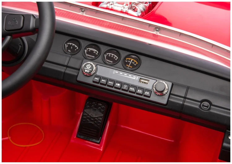 Auto Na Akumulator Dodge Charger R/T DLS-K12 24V7Ah Czerwony