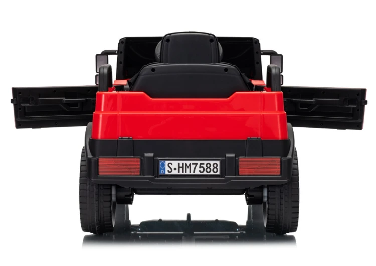 Auto Na Akumulator Mercedes Unimog HM7588 6V4Ah Czerwony