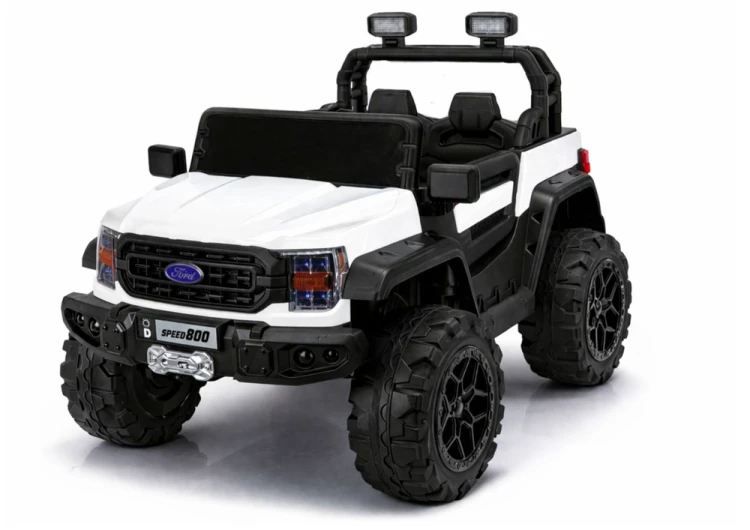 Auto Na Akumulator 4x4 22F 12V10Ah Białe