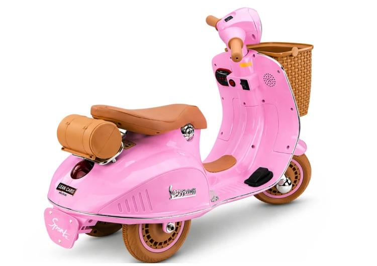Skuter Na Akumulator Vespa XW-03 35W Różowa