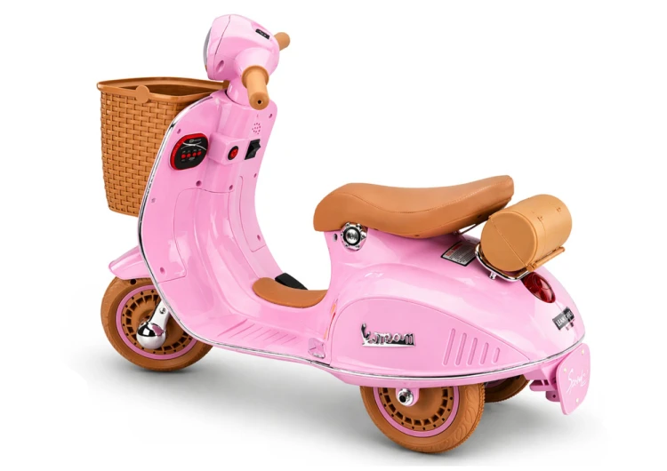 Skuter Na Akumulator Vespa XW-03 35W Różowa