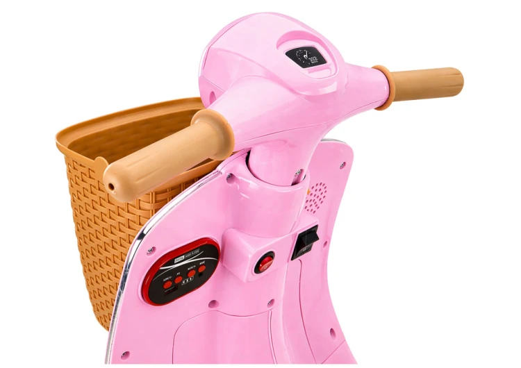 Skuter Na Akumulator Vespa XW-03 35W Różowa