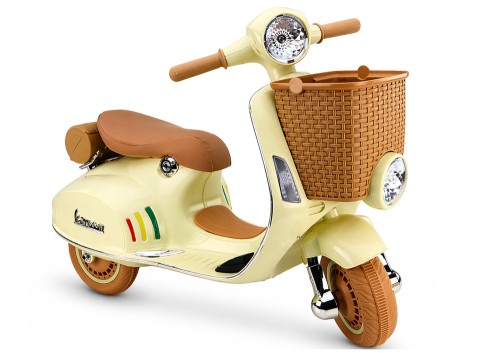 Skuter Na Akumulator Vespa XW-03 35W Beżowa