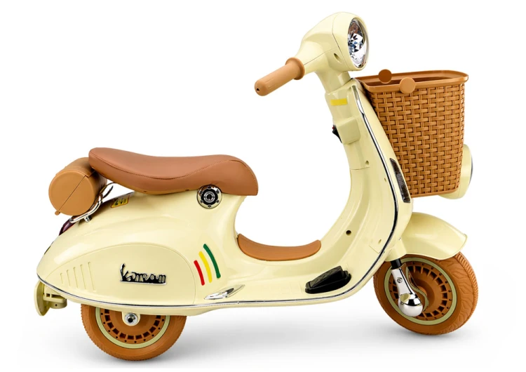 Skuter Na Akumulator Vespa XW-03 35W Beżowa
