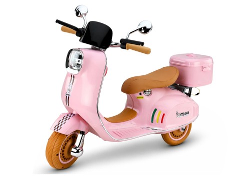 Skuter Na Akumulator Vespa XW-05 35W Różowy