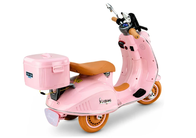 Skuter Na Akumulator Vespa XW-05 35W Różowy