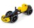 Milly Mally Pojazd na akumulator Gokart Bolt Yellow