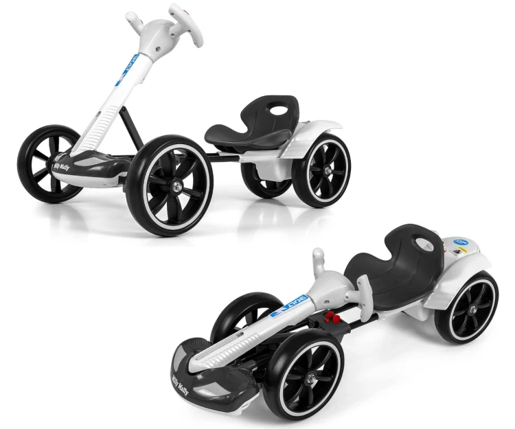 Milly Mally Pojazd na akumulator Gokart Bolt White