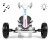 Milly Mally Pojazd na akumulator Gokart Bolt White